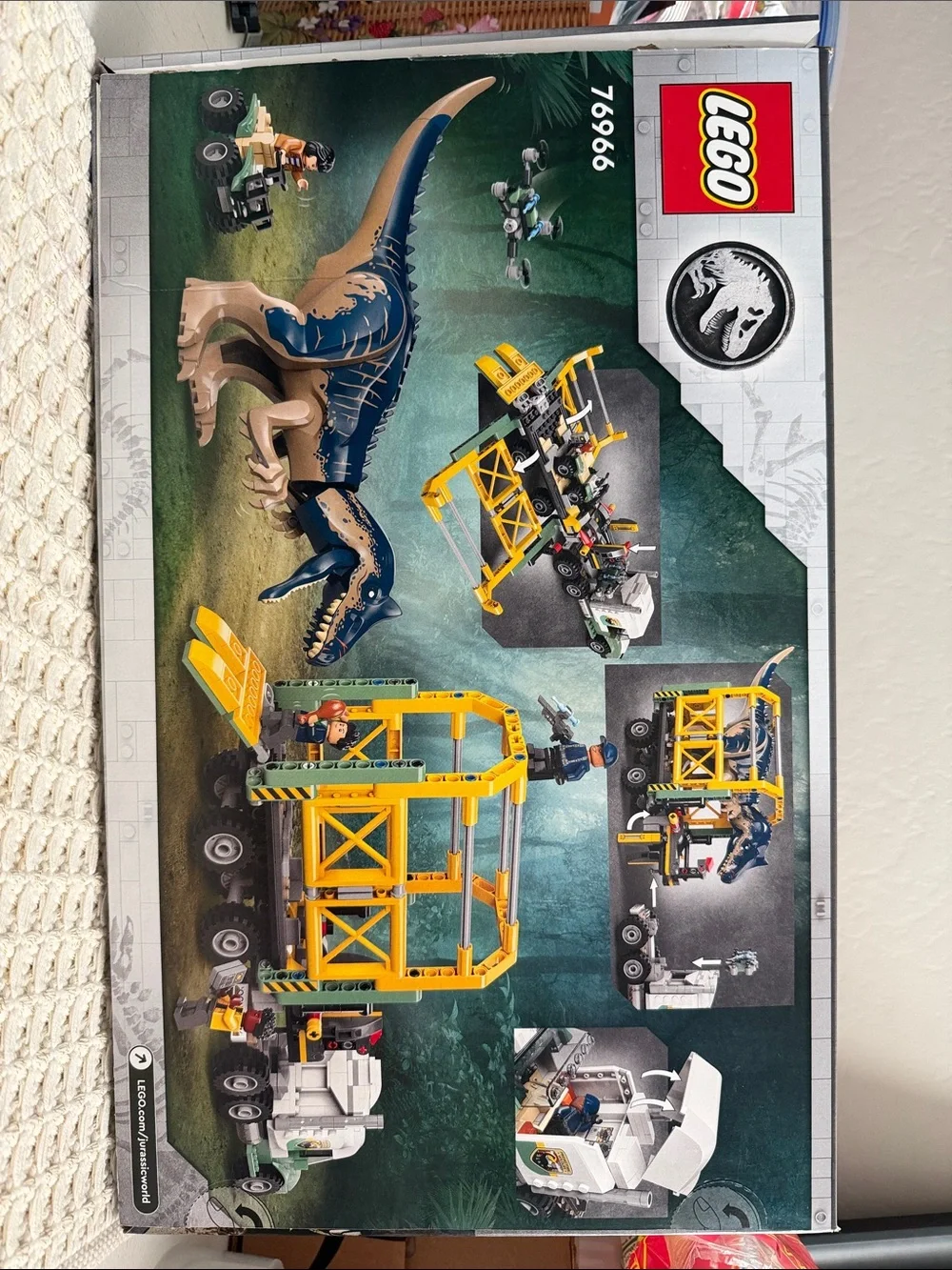 LEGO Jurassic World 76966 Dinosaur Missions: Allosaurus Transport Truck RETIRED